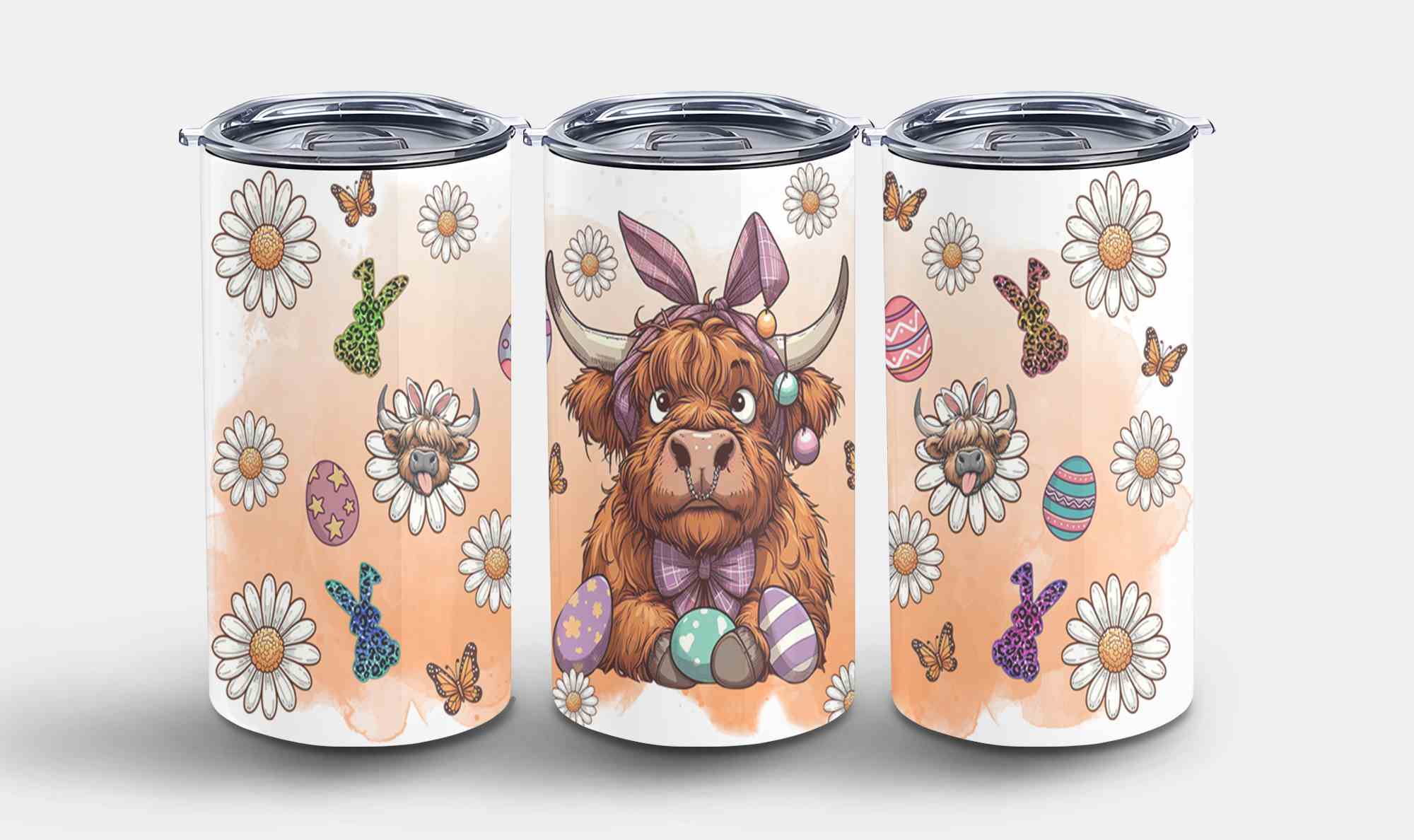 Highland Cow Easter-10392